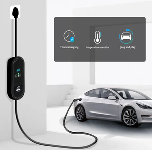 VanTon 3.5KW 5 M NACS yeni enerji EV için şarj çantası 220 V küçük ekran ile taşınabilir 5 metre şarj elektrikli araç şarj - Product Image 5