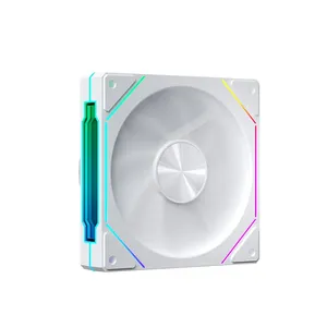 高性能ARGB 4PINデスクトップ冷却ファン長寿命低ノイズプラスチックヒートシンクコンピュータケース用シャーシ高冷却ファン - Product Image 2