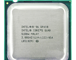 Intel Core 2 Quad Core Q9400 Core2 Quad Q9300 Q9400 500 500 q505 qq650 650 775 650-pin CPU işlemci masaüstü cpu - Product Image 1