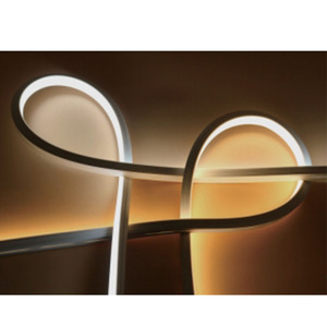 Su geçirmez üst bükme yapısı soğuk/isıya dayanıklı 10*10mm IP67 silikon ekstrüzyon DC12V /DC24V Led Neon işık - Product Image 1