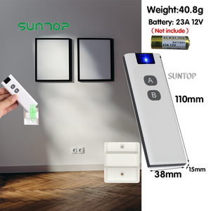 Universal 433MHz Fernbedienung Sender Lerncode Ev1527 One Button - Product Image 2