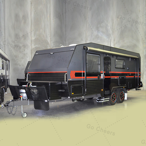 Go Cheers <span class=keywords><strong>Usa</strong></span> Off Road Caravan SleepsトレーラーグラスファイバーキャンプRv独立サスペンション旅行トレーラー