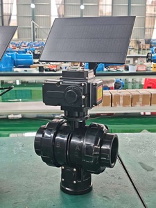 Năng lượng mặt trời van điện 4G Wifi thông minh điều khiển không dây tưới tiêu nông nghiệp van bi Van bướm - Product Image 2