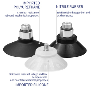 Specialized Robotic Industrial Pneumatic Components for case Opening Machine ESS/ESV Series Flat Vacuum Suction <strong>Cups</strong> - Product Image 2