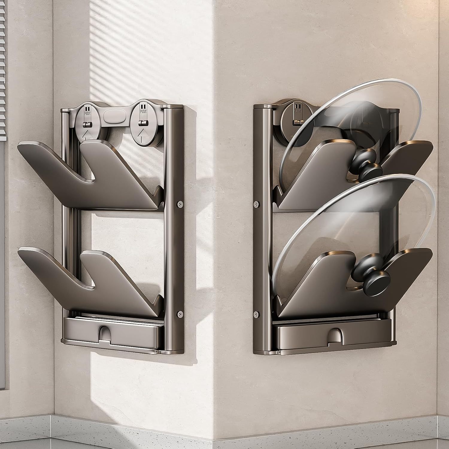 support de couvercle de casserole double couche gu greyl