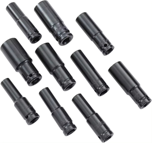 10 adet 1/2 sürücü cırcır kare soket elektrik anahtarı Torx bit Set araba araçları araç tamir altıgen darbe Hex lokma seti - Product Image 5