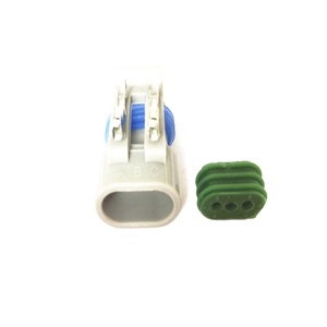 汽车灰色3针插头Pa66汽车公母1.5系列连接器<span class=keywords><strong>12162280</strong></span>