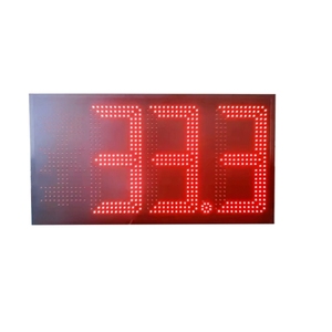 Schermo di visualizzazione del prezzo del petrolio a LED/<span class=keywords><strong>display</strong></span> a cifre numeriche a led pannello a 7 segmenti/<span class=keywords><strong>display</strong></span> di controllo segnaletica a sette segmenti