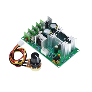 Regolatore di velocità del motore Dc 12 v24v36v48v modulo di azionamento ad alta potenza PWM Controller 20A regolatore di corrente - Product Image 2