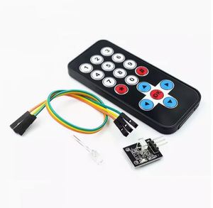 HX1838 telecomando Wireless a infrarossi Kit modulo di controllo remoto (telecomando + scheda ricevitore) - Product Image 4