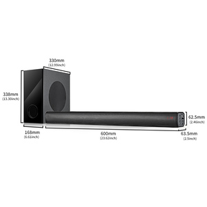 High End Remote <strong>2</strong>.1CH Multimedia Blue Tooth Speaker With Subwoofer Superior <strong>Audio</strong> for Home Theater and TV Optical <strong>Interface</strong> - Product Image 4
