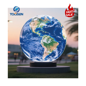 Trong nhà ngoài trời LED Video bóng đường kính lớn 1m2m3m4m 5m 8m10m quảng cáo kỹ thuật số hình cầu màn hình lớn 3D <span class=keywords><strong>Globe</strong></span> LED bóng hiển thị - Product Image 1