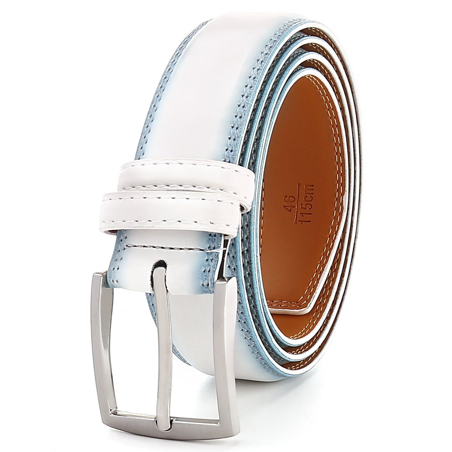 Blanc et bleu