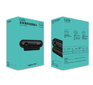 Original logitech C670i 1080P 30FPS HD Wide Angle Computer WebCam IPTV Remote Office Video Conference <strong>Camera</strong> with Microphone - Product Image 3