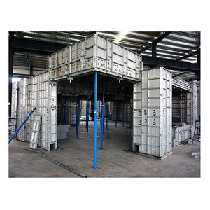 Sistema de encofrado de soporte de andamios para encofrado de hormigón metálico de columnas de hormigón - Product Image 4
