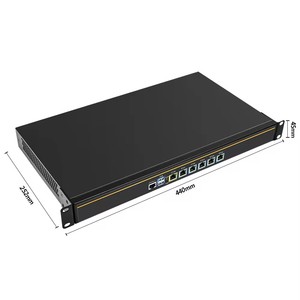 1U Rackmount Case Pfsense Firewall Computer In Tel N5105 Pen tium 7505 6 Lan Network Router Security Server Firewall PC - Product Image 3