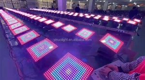 A-HONGHE NEW Stage <strong>Light</strong> Bar Club Party Pixel Backlights RGB Full Color <strong>Flat</strong> LED Moving Head <strong>Strobe</strong> <strong>Light</strong> - Product Image 5