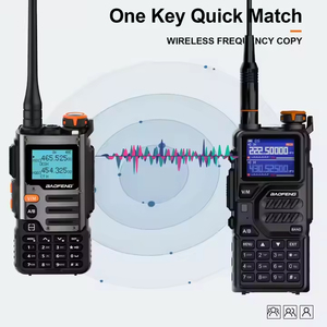 Baofeng Bf UV K68 5W AM Aviación Multibanda Cifrado de voz Telsiz Frecuencia inalámbrica Tiempo Repetidor Radio Walkie Talkie - Product Image 4