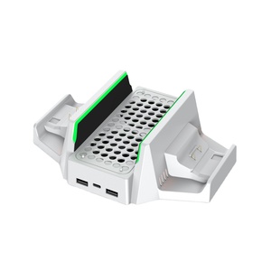 ฐานทําความเย็นคอนโซลสําหรับ XBox ซีรีส์ S พร้อมเครื่องชาร์จคอนโทรลเลอร์แนวตั้งคู่ Elite - Product Image 1