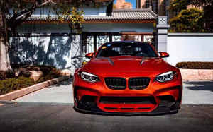 สำหรับ BMW F87 M2 M2C MTC สไตล์กว้างชุดกันชนด้านหน้าด้านหลังด้านข้างกระโปรงล้อคิ้วเครื่องยนต์ Hood Bonnet - Product Image 4