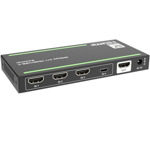 8K 60HZ HDMI Switch 3 HDMI <strong>Input</strong> +1 USB C <strong>Input</strong> HDMI <strong>Output</strong> for Home Theatre System