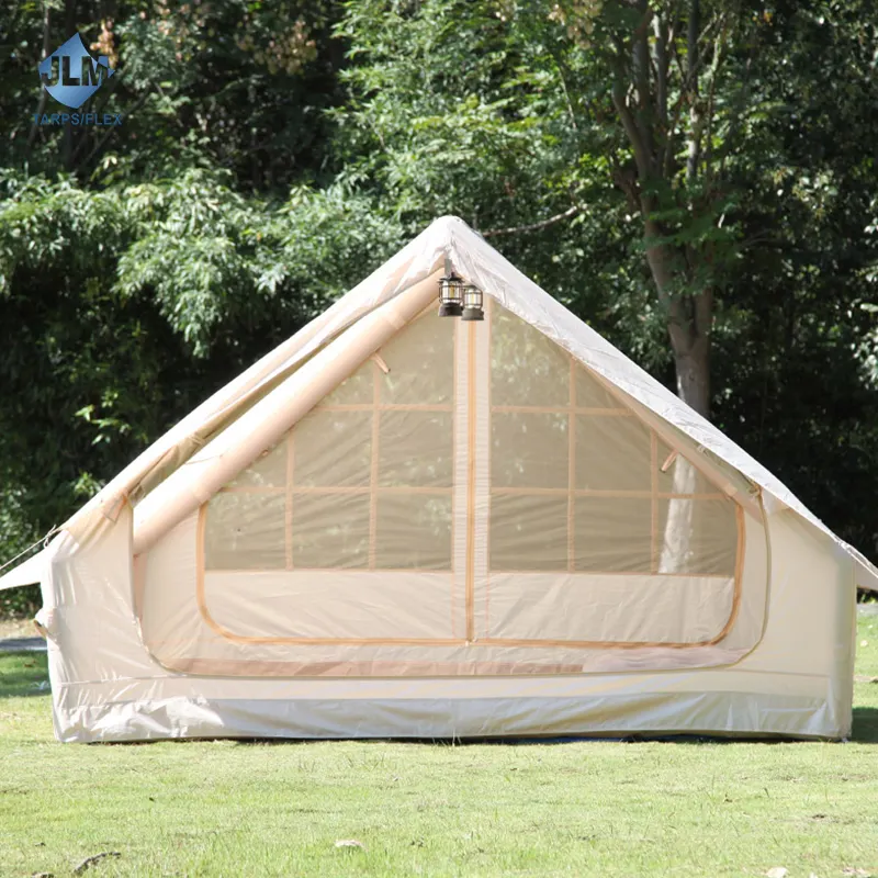 Jinlong большой надувной кемпинг дом Семейная Палатка Наружная Воздушная трубка палатка