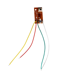 2 canali rc auto telecomando ricevitore circuito stampato con luci colorate - Product Image 1