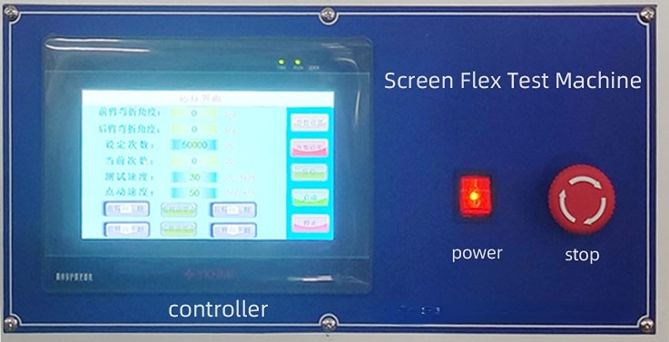 ZONHOW 2022 hot sale touch Screen Flex Test Machine UTG flex tester machine