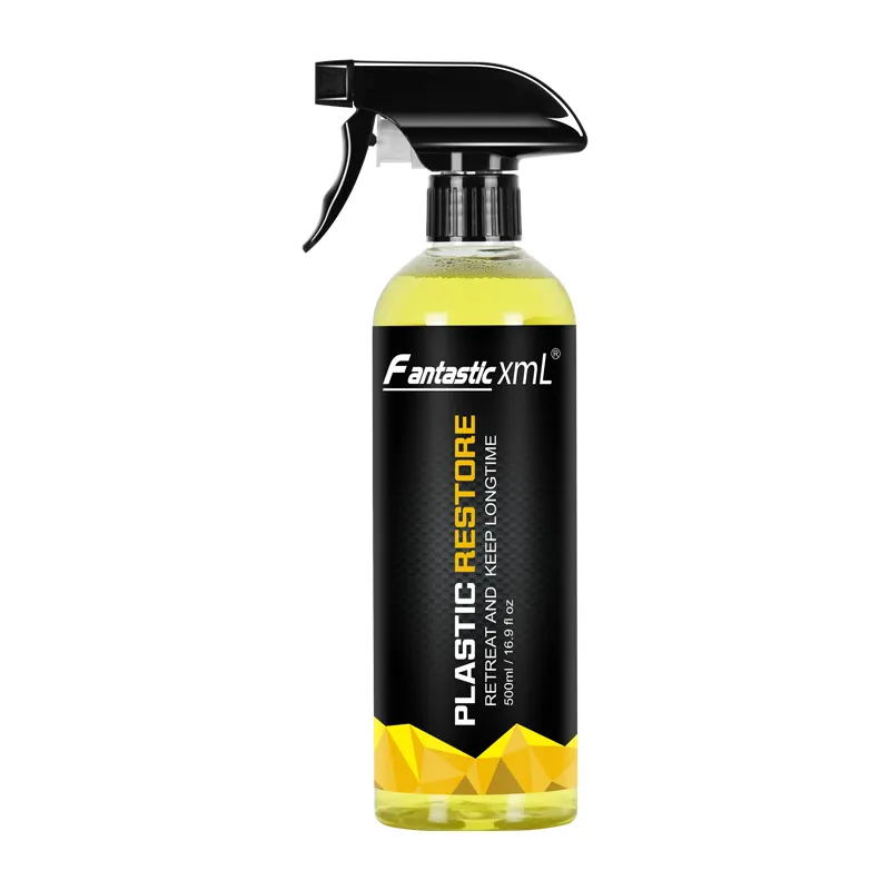 2022 Top Kwaliteit Auto Plastic Restorer Voor Interieur Care Opnieuw Zwart Bescherm Coating 500Ml