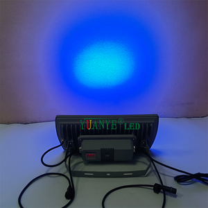 Einstellbare RGB-Fassaden-Landschafts-Spot lampe <span class=keywords><strong>DMX</strong></span>-Steuerung IP67 Stadt beleuchtung Flutlicht Warmweiß AC Power Aluminium gehäuse SMD COB