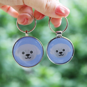 Stampa personalizzata NFC epossidica per cani Tag di controllo di accesso in Silicone Pet ID Tag con codice QR portachiavi HF prodotti di controllo di accesso in plastica - Product Image 3