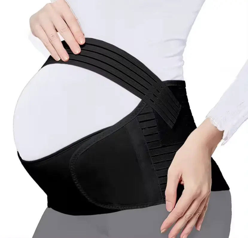 Venda quente ajustável respirável mulheres grávidas suporte cinto de maternidade faixa de barriga para gravidez