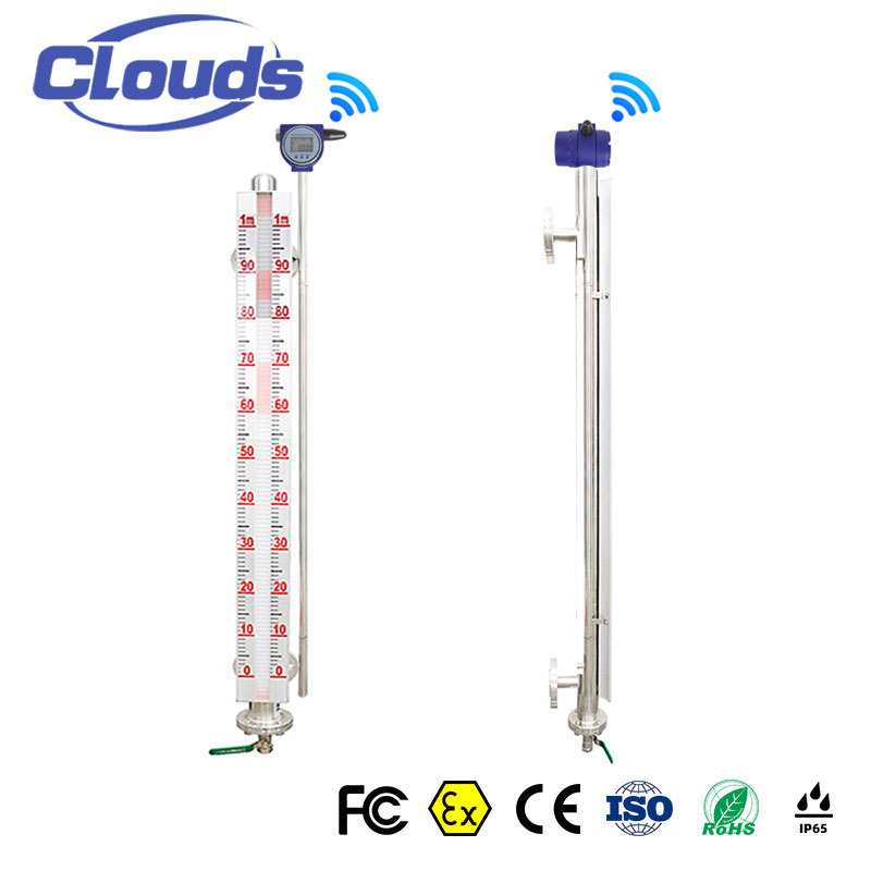 Indicatore di livello magnetico senza fili