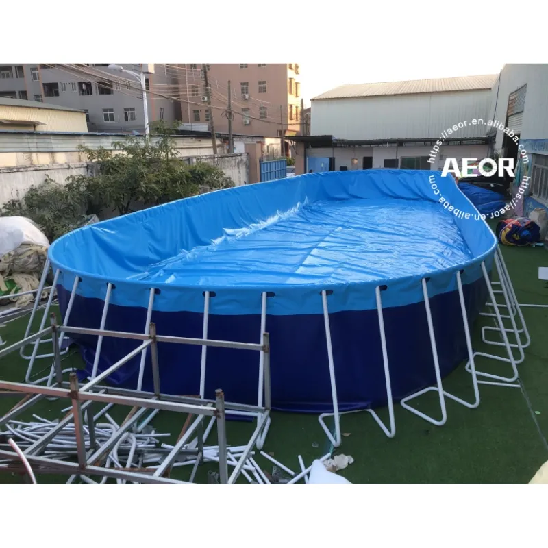 Venta de piscina grande comercial Piscina de Parque Acuático de PVC para niños Juegos de agua para adultos