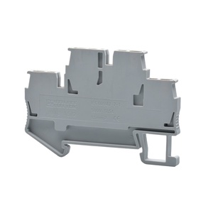 CE,TUV Electrical <strong>Double</strong> Level <strong>Spring</strong> Cage Self-locking DIN Rail Pluggable <strong>Terminal</strong> <strong>Blocks</strong> PA66 - Product Image 4