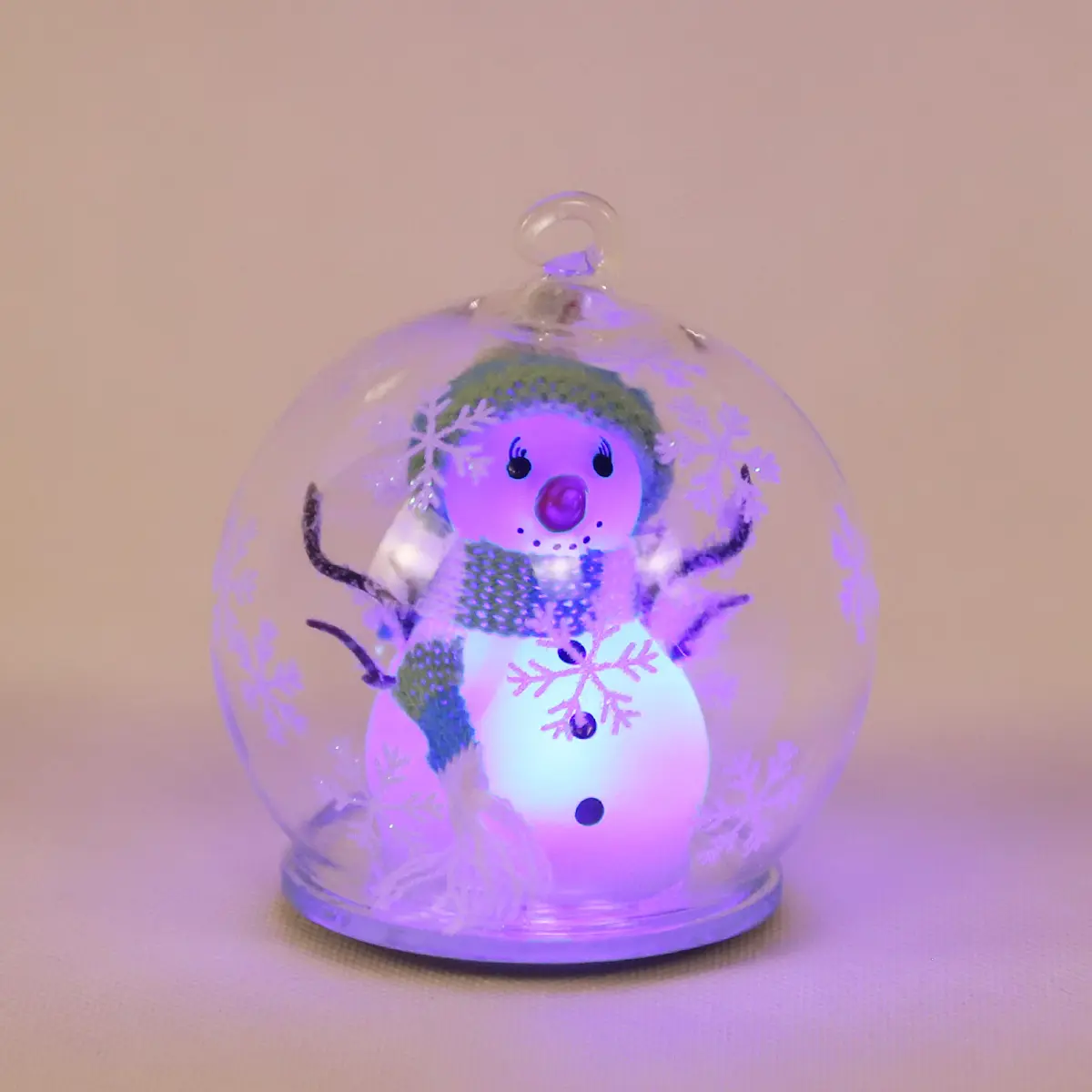 Lampu Led raksasa bawaan dekorasi liburan dalam ruangan lengkung manusia salju Santa Claus Natal tiup bercahaya