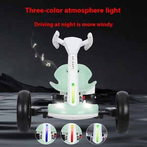Unisex <strong>Four</strong>-Wheel Electric Go-Kart for Kids Age 2 to 4 <strong>Years</strong> Foldable and Easy-to-Use Certified EN71 Made of Durable Plastic - Product Image 3