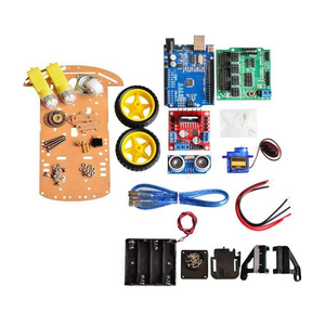 2WD/4WD UNO Anfänger Lern roboter Tracking Smart Car DIY Motor Kit mit Hindernis vermeidung für Roboter Anfänger - Product Image 5