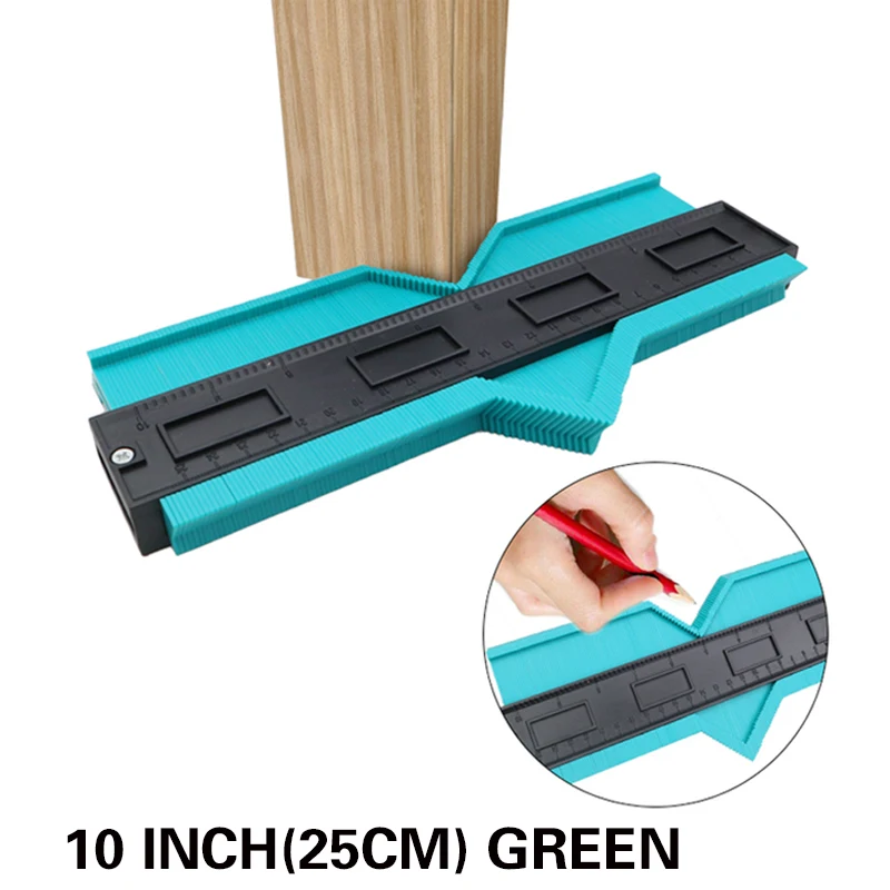 25cm-10 inches-green opp-abs