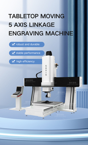 Personalización completa Máquina enrutadora Cnc de 5 ejes Fresadora de cinco ejes Máquina CNC de corte de madera 3D Sistema de control LNC de Taiwán - Product Image 4