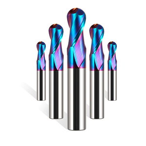 2 yüksek sertlik kaplama R1R2R3 alaşım End Mill R1R2R3 65 derece ark küresel topu kafa Tungsten karbür freze kesicisi - Product Image 5