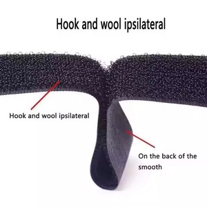 Eco-Friendly Self-Adhesive <strong>Hook</strong> and <strong>Loop</strong> Strap Heat Resistant One <strong>Side</strong> <strong>Hook</strong> and <strong>Loop</strong> <strong>on</strong> the <strong>Same</strong> Body - Product Image 2