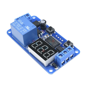 DC 12V Display LED digitale ritardo Timer di controllo del modulo di controllo PLC domotica - Product Image 3