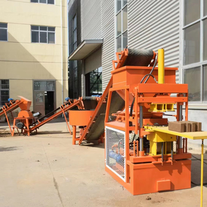 Automatic Compressed Earth <strong>Making</strong> <strong>Clay</strong> Interlocking Block Machines - Product Image 1
