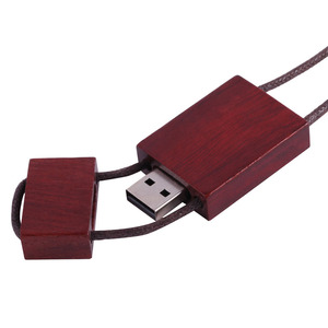 定制u盘1gb-64gb容量卡式批发价兼容u盘2.0 3.0环保木笔 - Product Image 6