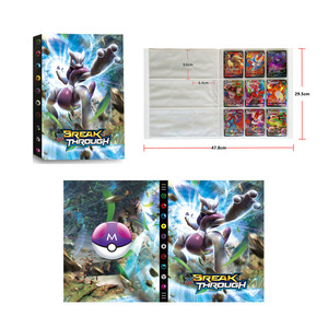 9 Grids Pokemonedカードブック大容量ゲームカードコレクションブック漫画PokemonedカードPp収納バッグ - Product Image 5