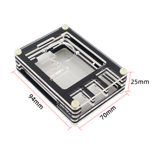 Wholesale <strong>Raspberry</strong> <strong>Pi</strong> 4 9 Layer Acrylic <strong>Case</strong> Transparent Box Shell Protective Enclosure for <strong>Raspberry</strong> <strong>Pi</strong> 4 Model B - Product Image 5