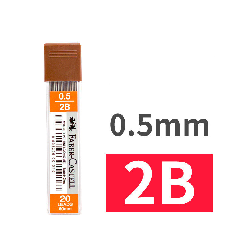 noyau de plomb noir de 0,5 mm