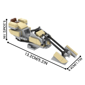 MOC2069 No Figure Block Set Star Zephyr-G Swoop Bike Wars <strong>Legion</strong> Mini Action <strong>Toys</strong> Building Blocks <strong>Toys</strong> Building Kit