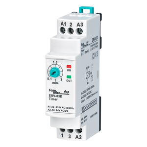 SAMWHA-DSP ERV-03D (0.1-3นาที) เมื่อล่าช้าโหลดความต้านทานพลังงานต่ำรีเลย์จับเวลาฟังก์ชั่นเดียว - Product Image 1